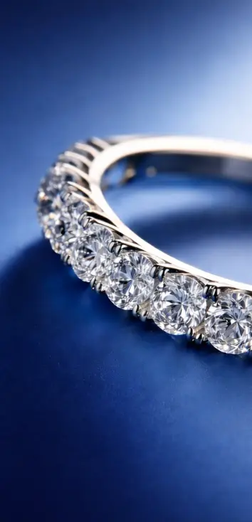 Diamond eternity band